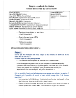 CR Caisse écoles du 3 novembre 2025