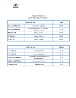 HORAIRES BUS 2025 2026