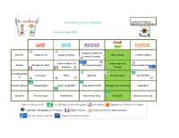 repas du 16 au 22 mars 2026